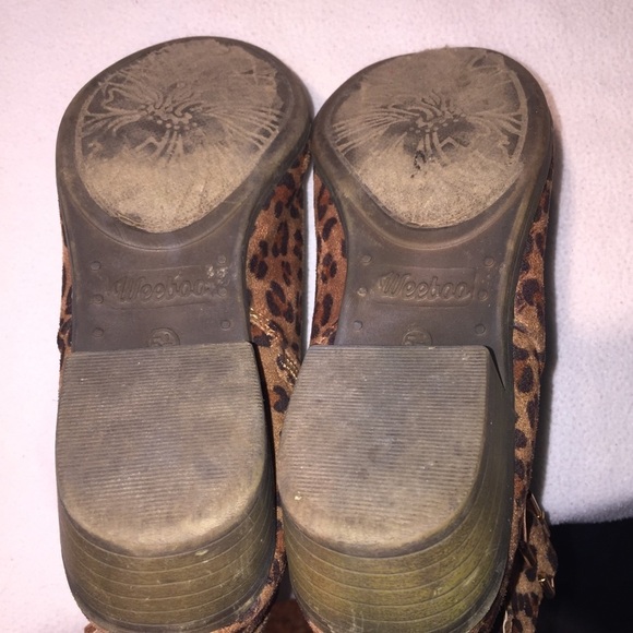 Weeboo ankle braided strap leopard bootie - Picture 8 of 10